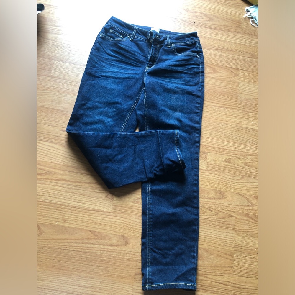Time and Tru Dark Indigo Skinny Jeans